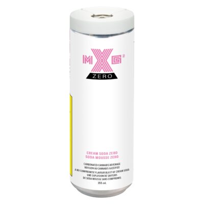 XMG Zero - Cream Soda Zero ZERO SUGAR - 355ml Beverages
