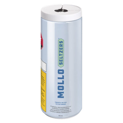 Mollo - Pineapple Seltzer ZERO SUGAR CBG - 355ml Beverages