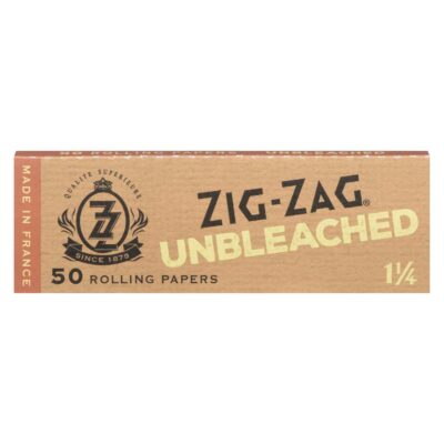 Unbleached 1 1/4 Rolling Papers by Zig Zag