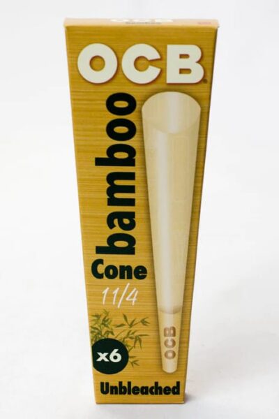 1.25" Bamboo Cones by OCB - 6pk