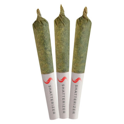 Shatterizer - Pink Gas Infused Pre-Roll 3x0.5g Shatter