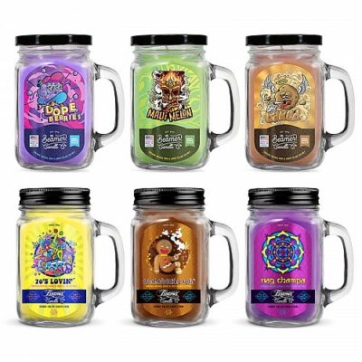 Beamer Candle Co. Ultra Premium Jar Smoke killer collection candle - ASSORTED