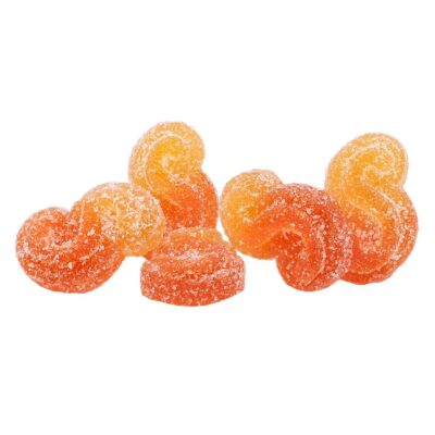 SOURZ by Spinach - Peach Orange 1:1 5 Pack Soft Chews