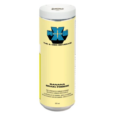 XMG - Banana Brain Freeze CBG - 355ml Beverages