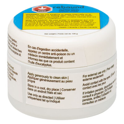 Rebound by Stewart Farms - Arctic Heat Muscle Cream - 120g Creams and Lotions