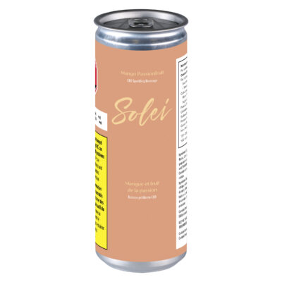 Solei - Mango Passionfruit CBD Sparkling Beverage - 355ml Beverages