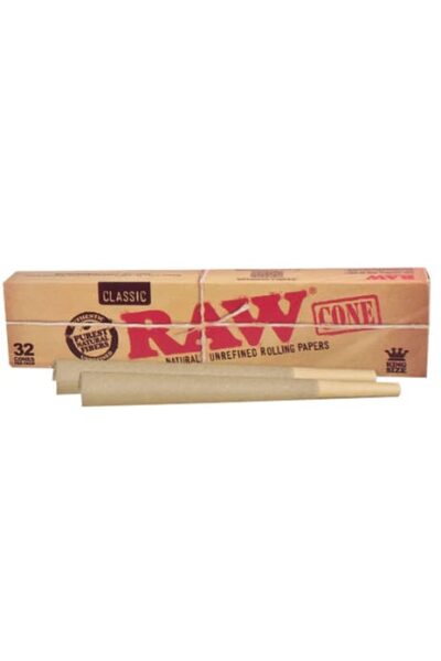 RAW PRE-ROLLED CONE King Size 32PK