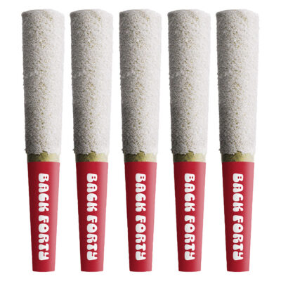 Back Forty - Frosted Icicles Infused Sour Cherry Diamond Infused - 5x0.5g Pre-Rolls