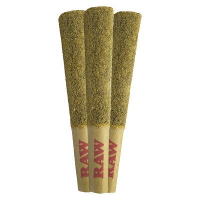 Nugz Infused - Neon Bubble Bath Infused - 3x0.6g Pre-Rolls