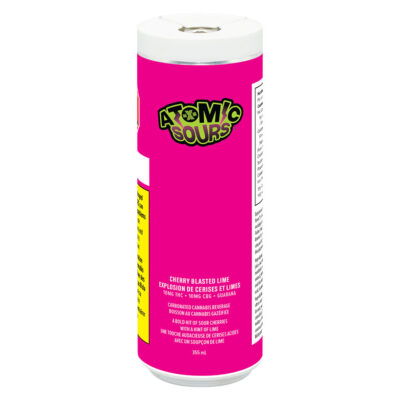 XMG Atomic Sours - Cherry Blasted Lime CBG - 355ml Beverage