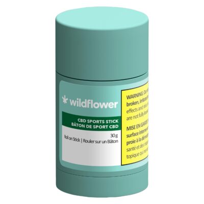 Wildflower - CBD Sports Stick - 30g Creams and Lotions PROMO
