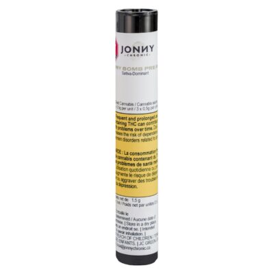 Jonny Chronic - Cherry Bomb Reefers - 3x0.5g Pre-Rolls