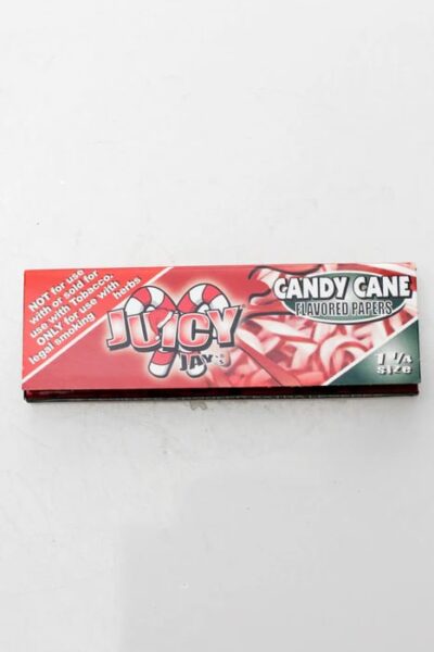 Juicy Jay 1 1/4 Rolling Papers - Candy Cane*