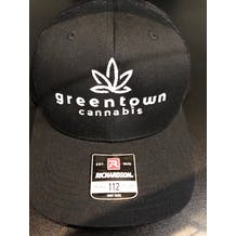 Greentown Black Yupoong Adult Low-Profile Dad Cap