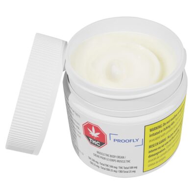 Proofly - Muscle THC Body Cream - 100g Creams and Lotions