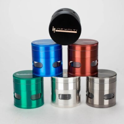 Infyniti | 4 Parts grinder with side window