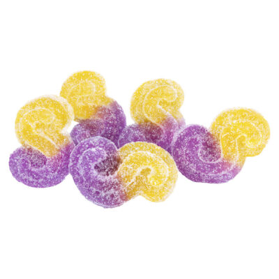 SOURZ by Spinach - Peach Passionfruit 1:1:1 CBN CBD THC - 5 Pack Soft Chews