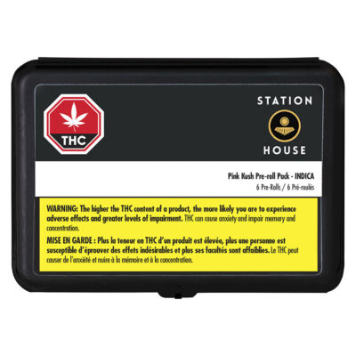 Station House - Pink Kush - 1x1g Pre-Roll GARAGE SALE