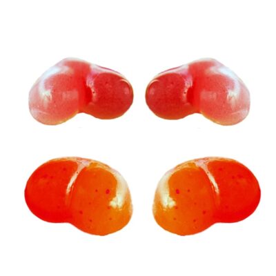 Censored Edibles - Tutti Fruity Boobies & Booties -  4 Pack Soft Chews GARAGE SALE