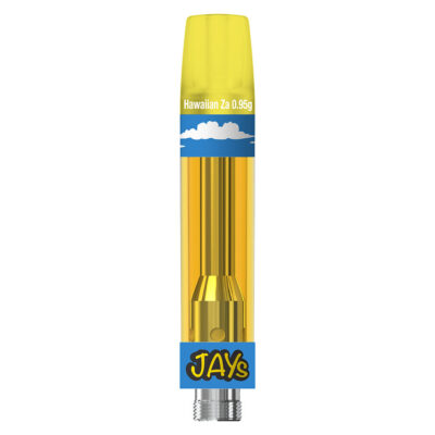 Jays - High Potency 92+  Hawaiian Za - 0.95g Vape 510 Cart