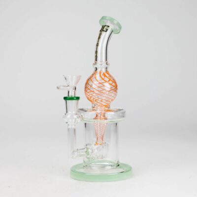 OG Original | 10" Swirly Globe Recycler Rig