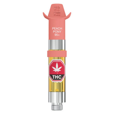 Wild West - 96+ Peach Pony Liquid Diamonds - 510 Cart 0.95g