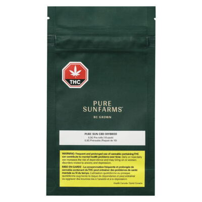 Pure Sunfarms  - Pure Sun CBD - 10x0.3g Pre-Rolls GARAGE SALE