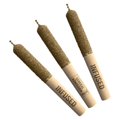 General Admission - Blackberry Jam Diamond Ultra Infused - 3x0.5g Pre-Rolls