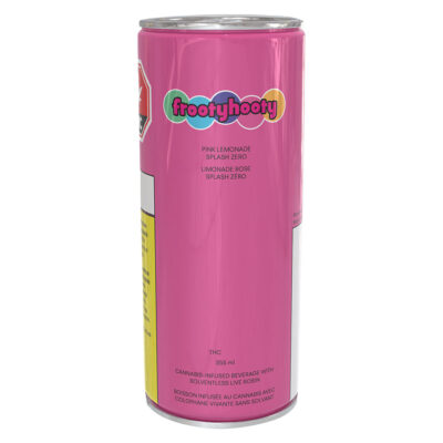 frootyhooty- Pink Lemonade Splash Zero 355ml Beverages