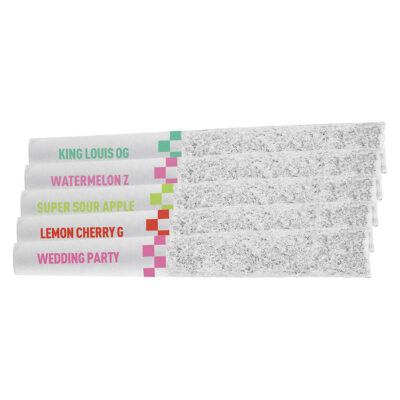 Claybourne - Flyers Frosted Infused Flight Pack 5x0.5g Pre-Rolls