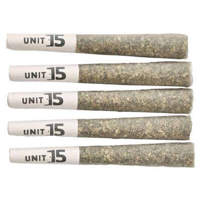 Unit 15 - Purple Octane 5x0.5g Pre-Rolls