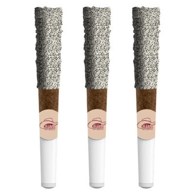Wild West - 60+ Strawberry Stampede Diamond Dipped Blunts 3x0.5g Resin