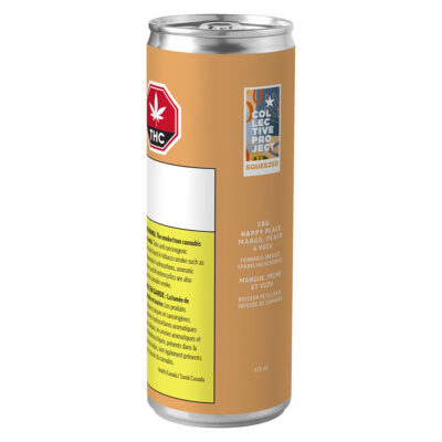Collective Project - 2:1 CBG Happy Place (Mango Peach & Yuzu) 355ml Beverages