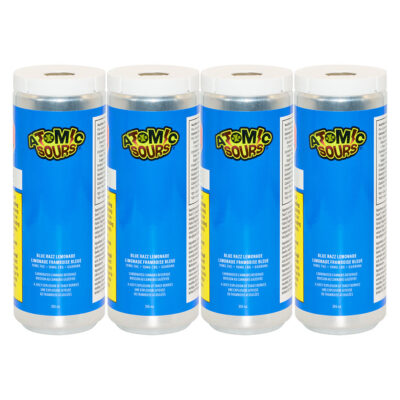 XMG Atomic Sours -  Blue Razz Lemonade CBG 4x355ml Beverages PROMO
