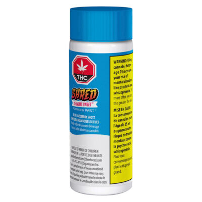 SHRED - Blue Razberry Shotz 65ml Beverages