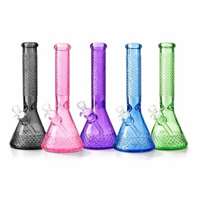 12.5" Diamond Beaker Bong w/ Gift Box
