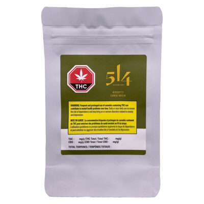 514 Cannabis -Amnesia Haze Cured Hash Rosin Vape 1g 510 Thread Cartridges