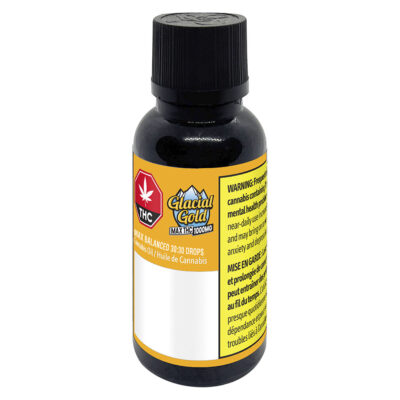 Glacial Gold -  MAX Balanced 30:30 Drops 35ml Oils