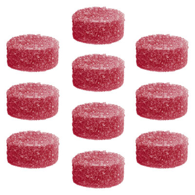 SHRED'ems - 100mg Paradise PNCH ZERO Max10 Party Pack 100 THC Gummies 10x1 Pack Soft Chews