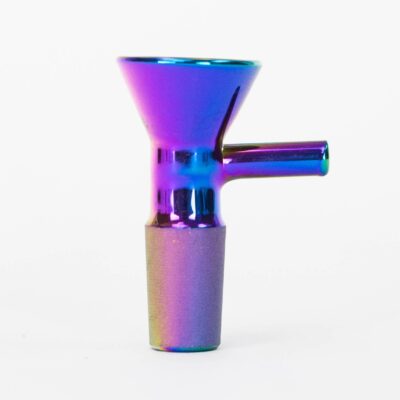Electroplate glass bowl for 14 mm Joint DARK GREEN SUNSHINE
