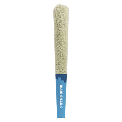 Sticky Greens - Diamond Coated Infused Pre-Roll - Blue Shark 3x0.5g Resin