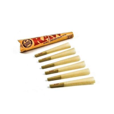 RAW - Classic Pre-Rolled Cones 6 Pack Rolling Papers, Cones and Filters