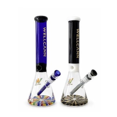Wellcann 17inch  Prism Base Beaker Bong
