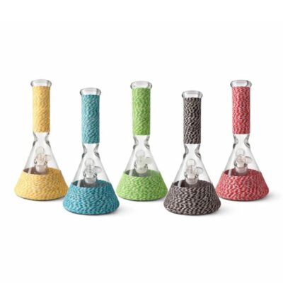 Braided Grip 12.5inch 7mm Beaker Bong