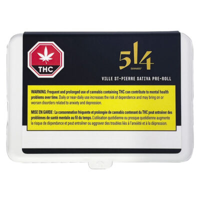 514 Cannabis - Amnesia Haze - 10x0.5g Pre-Rolls
