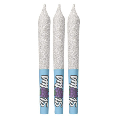 Status - Grape Blast Liquid Diamond Infused & Diamond Coated Pre-Roll 3x0.5g Isolates