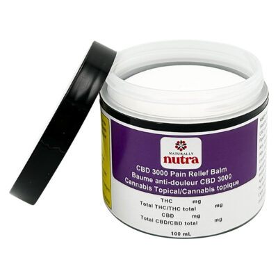 Naturally Nutra - CBD 3000 Relief Balm 100ml Creams and Lotions NEW