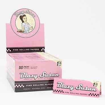 Blazy Susan | Pink 1-1/4 Rolling paper